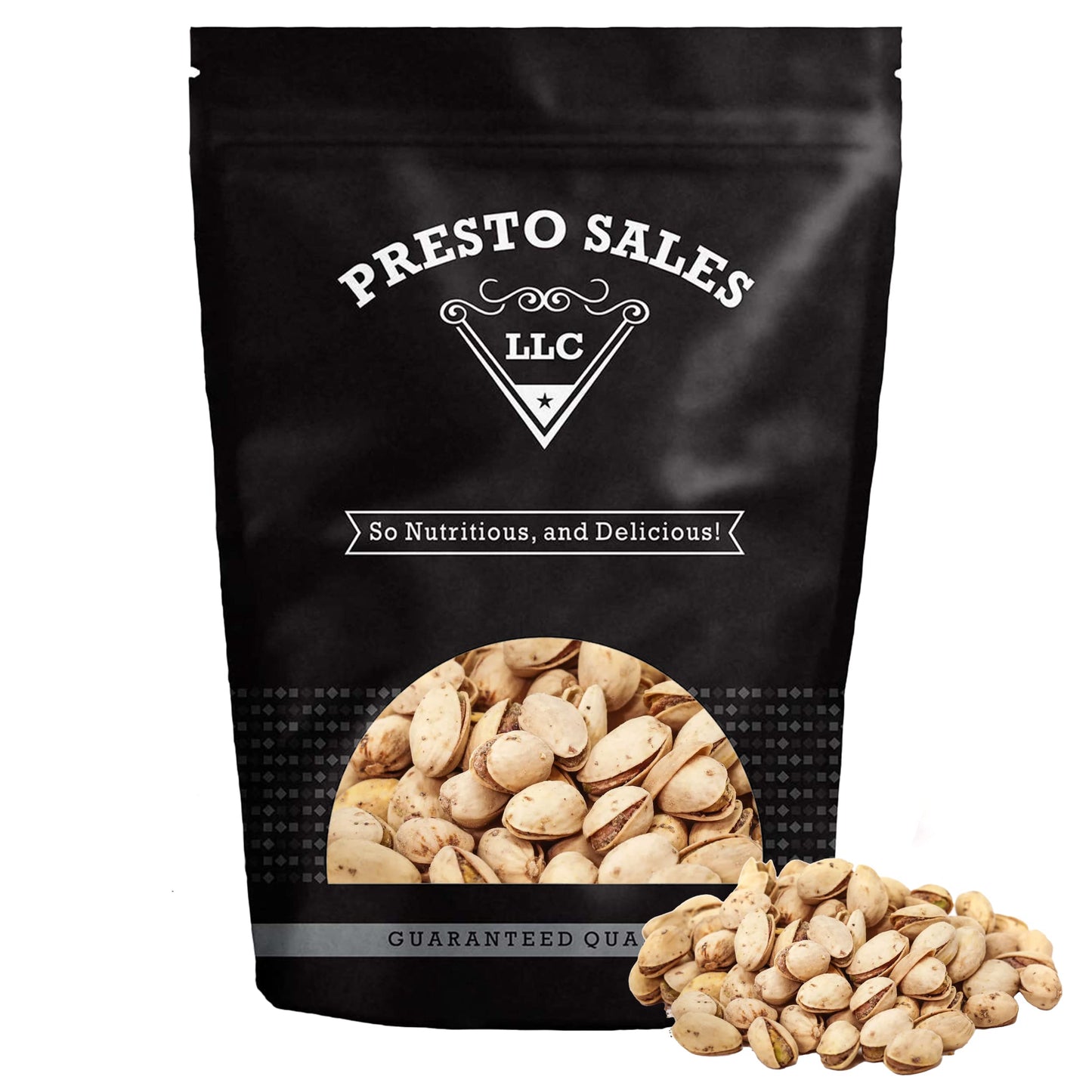 Presto Sales In Shell Pistachios Onion n' Garlic 16 oz. | Premium UMAMI taste, Allium family, Shallot relish, Flavored Pistachio Nuts | Healthy