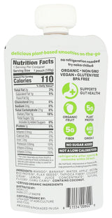 Noka Organic Mango Coconut Superfood Smoothie, 4.22 OZ