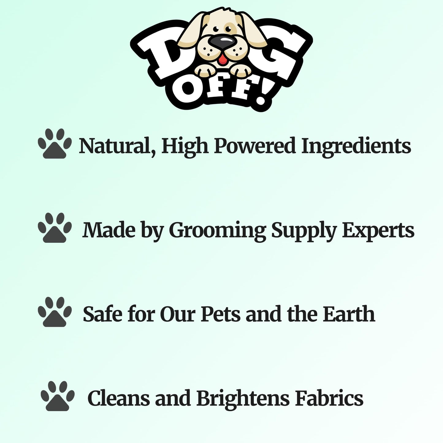 Bark2Basics Dog-Off Laundry Liquid Detergent, 1 Gallon - 128 Loads, Dog Friendly, Eliminates Pet Odors and Stains from Clothes, Towels, and Apparel