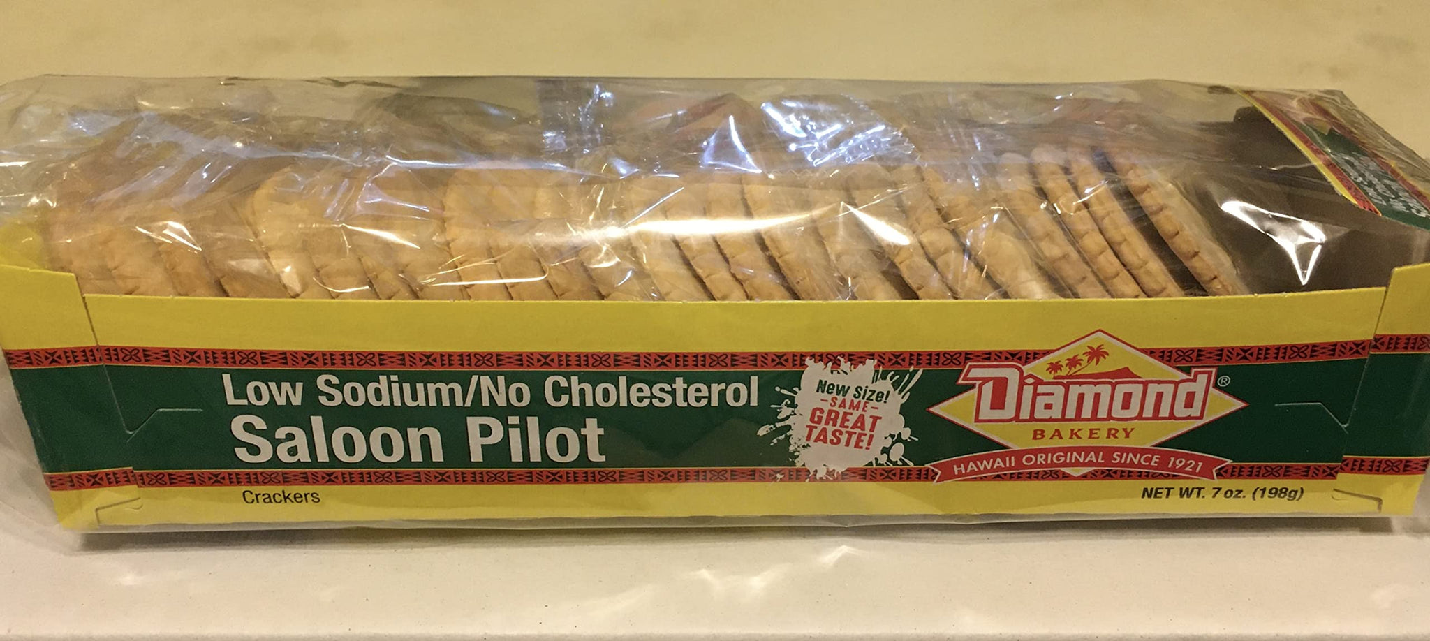 Diamond Bakery Low Sodium/No Cholesterol Saloon Pilot Crackers Tray (7oz)