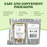 Nelson's Tea Licorice Root Tea Cut & Sifted - (Glycyrrhiza glabra) Caffeine-free, Naturally Sweet Herbal, Wealth of Health Benefits, Excellent Quality