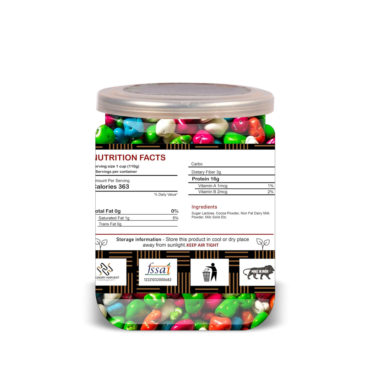 HUNGARY HARVEST Stone Candy 300 Gram Airtight Container