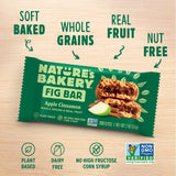 Nature's Bakery Whole Wheat Fig Bars, Apple Cinnamon, Real Fruit, Vegan, Non-GMO, Snack Bar, 1 Box With 12 Twin Packs (12 Twin Packs)