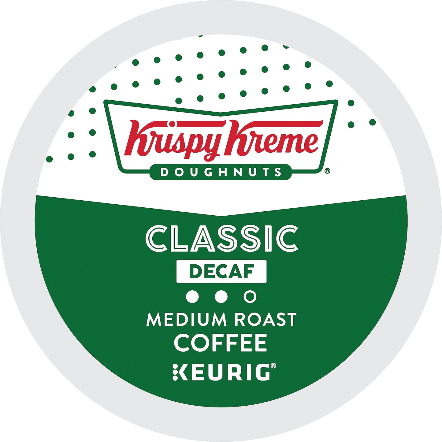 Krispy Kreme Doughnuts Decaf K-Cup Portion Pack for Keurig Brewers, 24 Count