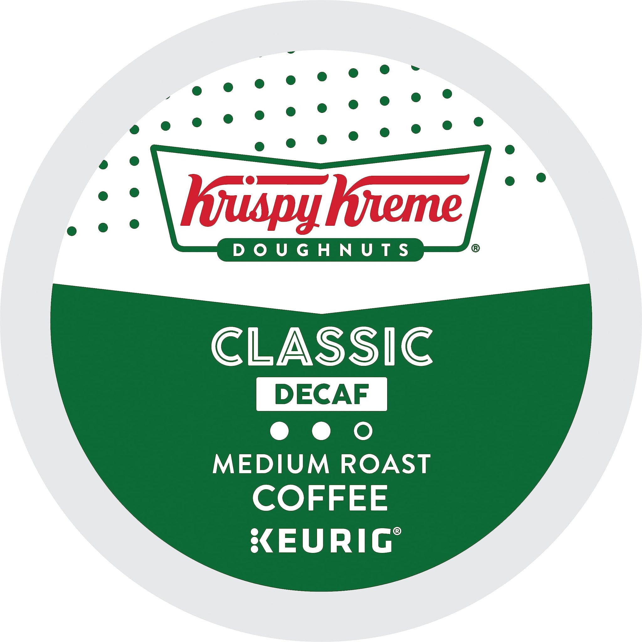 Krispy Kreme Doughnuts Decaf K-Cup Portion Pack for Keurig Brewers, 24 Count