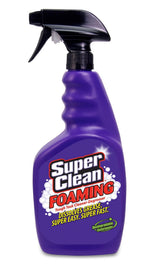 Super Clean Foaming Multi-Surface All Purpose Cleaner Degreaser Spray, Biodegradable, Full Concentrate, 32 ounce