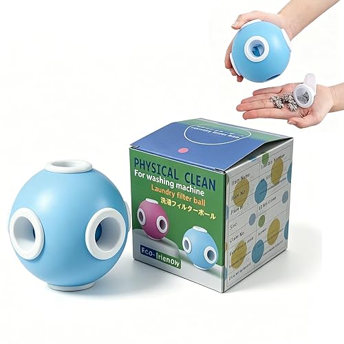 Ruovselz Washing Machine Hair Catcher & Lint Remover, Reusable Laundry Catcher Balls for All Washers, Prevent Clothes Tangling, Pet Hair & Lint Filter