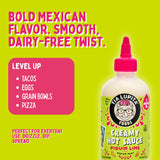Tia Lupita Creamy Hot Sauce Piquin Lime | Gluten-Free, Non Dairy Made with Avocado Oil, No Added Sugar | 8 Ounce Squeeze Bottle (Pack of 2)