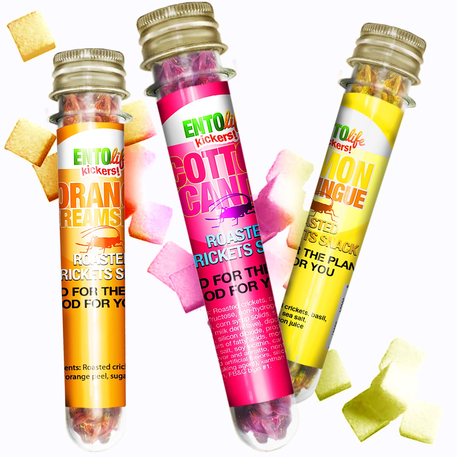 Sweet Trio | Mini-Kickers Flavored Crickets