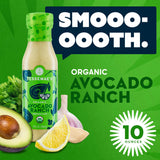 Tessemae's Organic Avocado Ranch Dressing, 10 oz