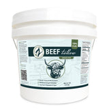 Zatural 100% Pure Grass-Fed Beef Tallow ~1 Gallon, 8 lbs - Deodorized & Refined Food-Grade Fat for Cooking, Frying, Skincare, Soap Making & DIY Balms