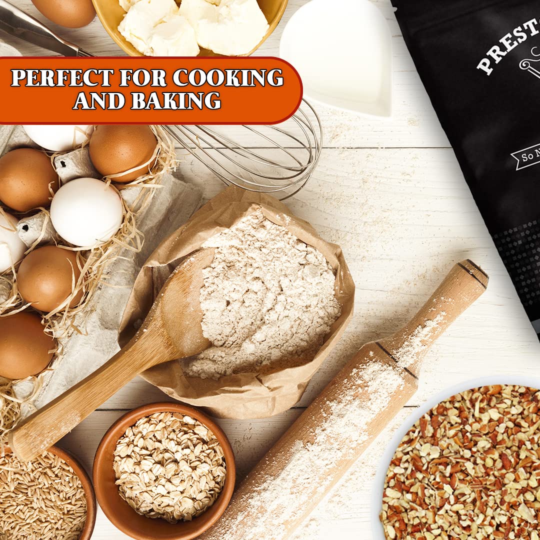 Presto Sales Chopped Pecans Midget Pieces 16 oz. | Raw, Unsalted, Shelled, Natural | Non-GMO, Keto/Paleo, Vegan | Low-Cholesterol, Low-Fat, Dairy-Free