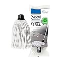 Addis Cotton Mop Refill, Graphite/Metallic,White