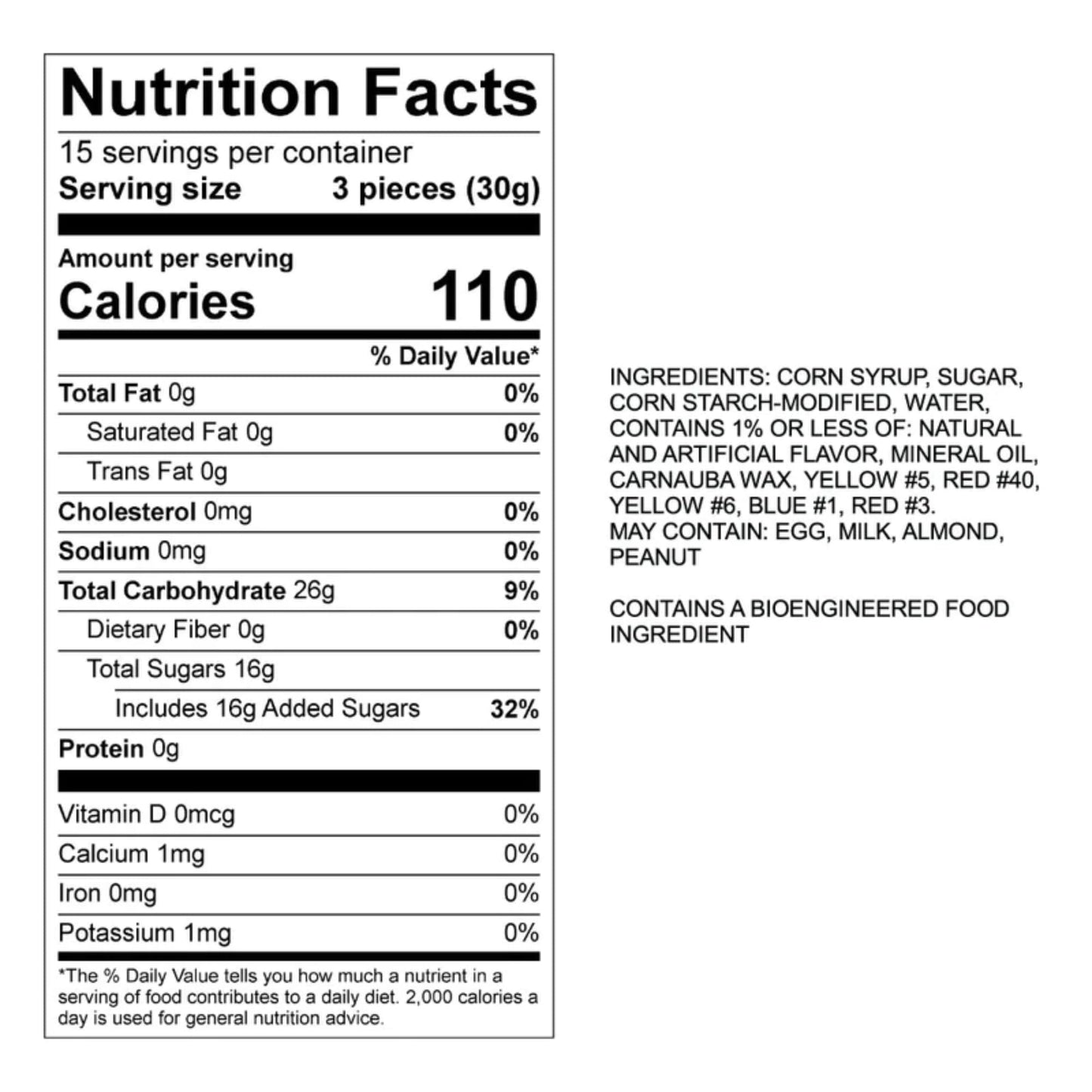 Mango Chili Bears Candy, Gummy Bear Bag, 16 Ounces