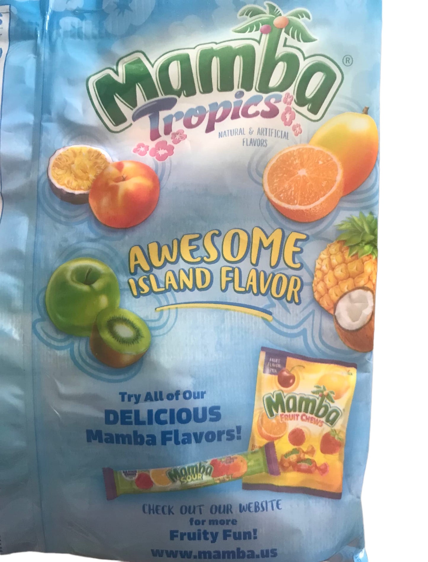 Mamba Tropic Fruit Chews (4-Packs) 3.52 Oz. Each