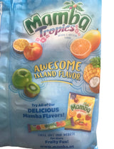 Mamba Tropic Fruit Chews (4-Packs) 3.52 Oz. Each