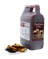 Chaikhana Chai - Spicy Masala Chai Concentrate - Makes (40) Drinks - Slow Brewed with Organic Black Tea, Ginger and Fresh Crushed Spices - 1/2 Gallon