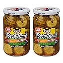 Best Maid Products - 24 Ounce Glass Jars Baby - Dill, Kosher, Hamburger Slices, Garlic Bites, Habanero Chips, & Xtreme Hot Pickles (2 Pack, Fresh Pack
