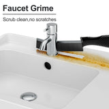 3-Pack Hard Bristle Crevice Cleaning Brush Household Use, Grout Brush for Small Tight Spaces, Multi-Use for Bathroom, Kitchen, Car, Window Tracks