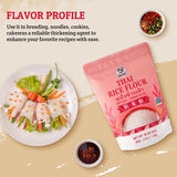 52USA Thai Rice Flour 32 Ounce (Basic), 1 Pound (Pack of 2), Rice Flour for Baking or Cooking, Product of Thailand, All Natural White Rice Flour