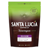 Santa Lucia Coffee - 2014 Nicaraguan Roast Coffee - Rich in Minerals - Low Acididity - Natural Sweetness - Strong & Bold Flavor - Subtle Undertones