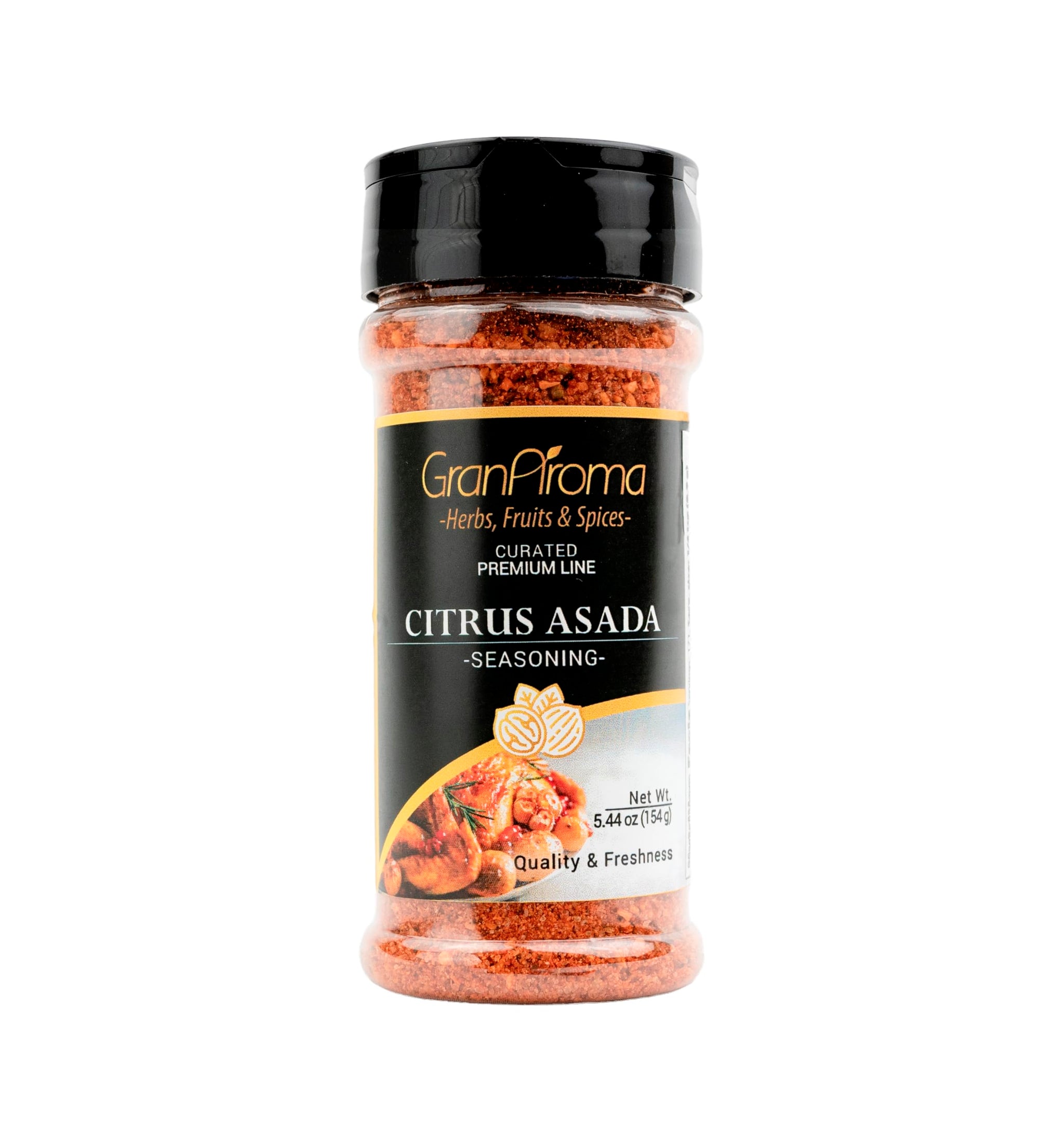 GranAroma Citrus Asada Seasoning, Dry Rubs & Marinades, Versatile Seasoning Blend (5.44 Ounce)