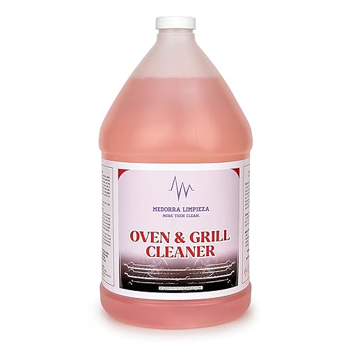 Medorra Oven & Grill Cleaner 1 Gallon 4/Case Commercial Kitchen Cleaner for Ovens Grills Griddles and Stovetops