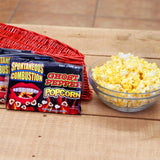 Spontaneous Combustion Ghost Pepper Microwave Popcorn Bags - 12 Pack - Ultimate Spicy Gourmet Popcorn - Perfect Hot Movie Theater Popcorn for Home