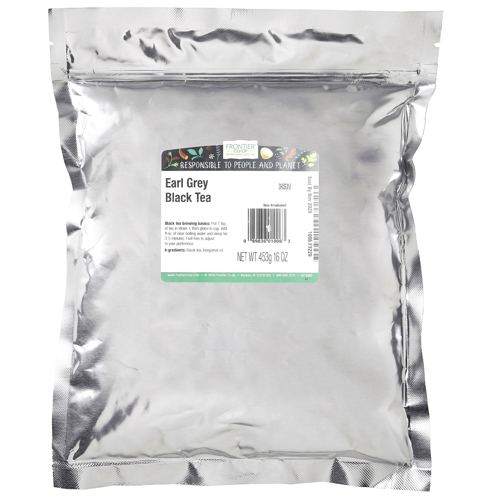 Earl Grey Tea - 1 lbs - Bulk