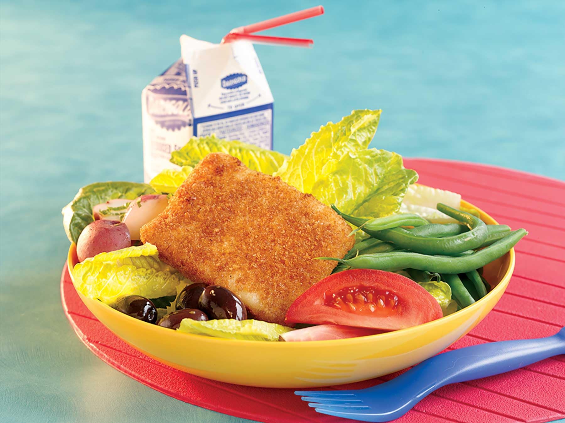 Trident Seafoods Alaskan Whole Grain Breaded Pollock, 3.6 Ounce -- 1 each.