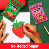 That’s it. Organic Fruit Crunchables Variety (21-Pack) - 100% Plant-Based Fruit Snacks, Non-GMO, Gluten Free, No added Sugar, Healthy Snack for Kids