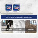 Turoco Professional Marble & Granite Polishing Paste - Quartz Countertop Cleaner, Stone Sealer & Protector for Floors & Walls - Scratch Removal, Gloss