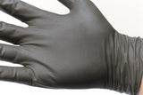 DENCO DISTRIBUTING, INC. Griptensity Diamond Nitrile Gloves - Black 7 MIL - Latex & Powder Free - 10 Boxes (Extra Large)