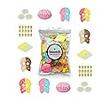 Bubs Swedish Candy Mix- 1.1lb Sweet and Sour Candy Variety Pack- Colorful Shapes, Foamy & Fruity Swedish Gummy Candy Bulk in Resealable Pouch