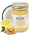 Big Spoon Roasters Lemon Cookie Cashew Butter with Sea Salt - Keto Friendly, Fair Trade Cashews - Low Sugar & Palm Oil Free - Natural Ingredients