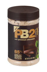 Bell Plantation Powdered Peanut Butter with Chocolate, 6.5 Ounce - 12 per case.