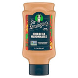 Sir Kensington's Mayonnaise Sriracha Mayo For A Delicious Condiment Dip and Dressing Gluten Free Non-GMO Project Verified Shelf-Stable 12 oz
