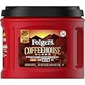 Folgers Coffeehouse Blend Coffee, Medium Dark Ground Coffee, 25.4 Ounces (Pack of 1)