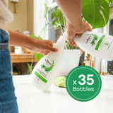 AspenClean Natural Multi-Surface Cleaning Concentrate | Kitchen, Bathroom, Glass & More | Makes 35 bottles | 18 floz