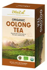 Imozai Organic Oolong Tea Bags 100 Count Individually Wrapped