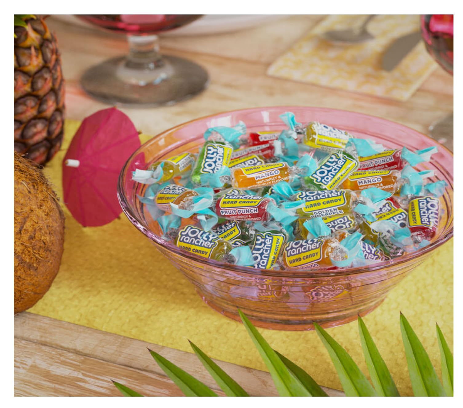 Jolly Rancher Tropical Hard Candy - Pack of 2 Bags - Delicious Classic Treats Everyone Has Loved for Generations - Perfect for Sharing with Friends