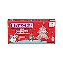 Brach's Mini Peppermint Holiday Candy Canes, Christmas Candy, 35ct Box