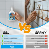 Mold Stain Remover Gel, Washing Machine Gasket Cleaner for Front Loader Washer Rubber Seal Home Stain Removal Gel for Grout, Caulk, Refrigerator