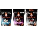 3-Pack Spiciest Peanuts | Black Widow's Bite, Hot-Winged Reaper, and Curry Up! I'm on Fire - Spicy Nuts - 3 Hottest Flavors | Hot Monkey Nuts Spicy