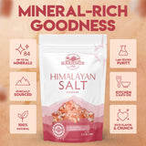 LA SALT CO Kashmir Pink Himalayan Salt COARSE 55 lbs | Pure, Food Grade with 84 Trace Minerals | Supports Healthy Circulation & Helps Reduce