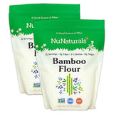 NuNaturals Bamboo Flour, 12 oz. (2-Pack)