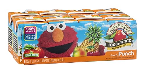 Apple & Eve Elmo's Punch 100% Juice 8 pk (Pack of 5)