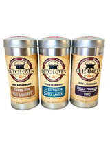 Dutch Oven Smokehouse BBQ Pro Gift Set - Chuckbox, Belle Fourche, Californio - Award-Winning BBQ Seasoning Trio for Brisket, Ribs, Tri-tip and Chicken