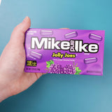 Mike and Ike Jolly Joes Theater Boxes, Chewy Grape Candy, Perfect Movie Night Snack, 4.25 Ounces (Pack of 3)