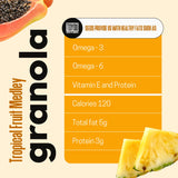 ToYou Snacks Granola, Dried Fruit and Granola Cereal, Gluten Free, Vegan, Healthy Snacks for Adults and Kids, Breakfast Cereal with Protein and Fiber